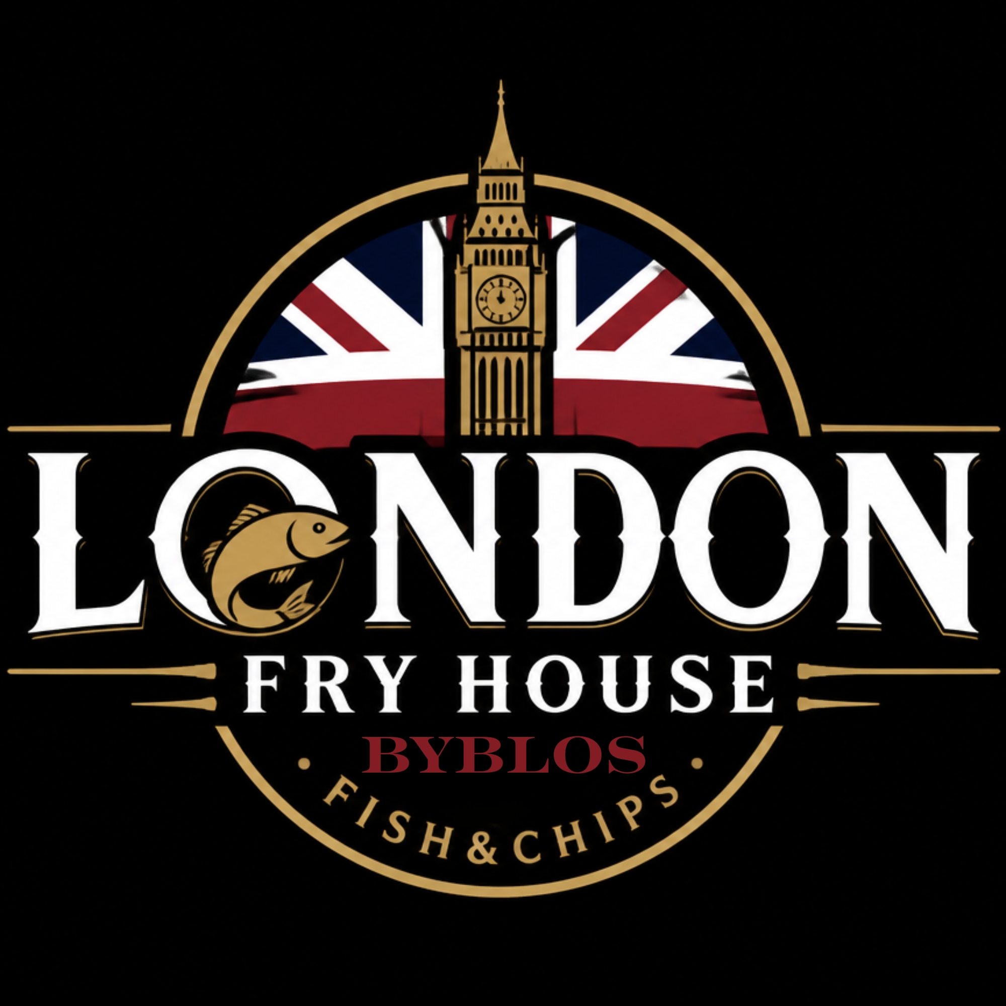 London Fry House Byblos logo